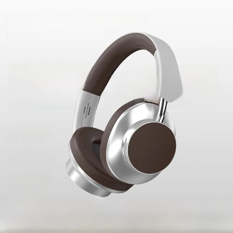 Ретровские полноразмерные Bluetooth-наушники с FM-радио и слотом для TF-карты