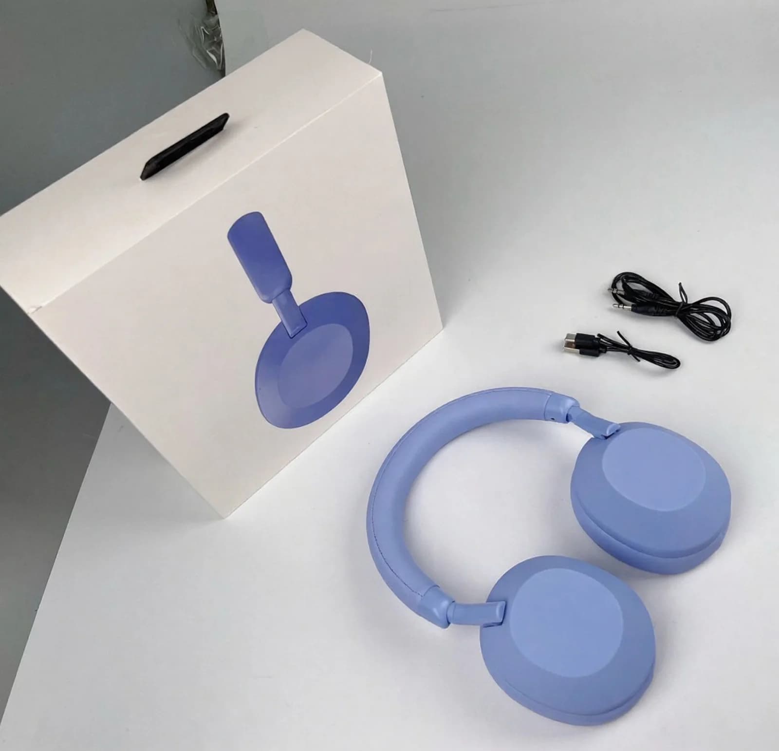 Беспроводные Bluetooth-наушники с активным шумоподавлением (ANC), накладные