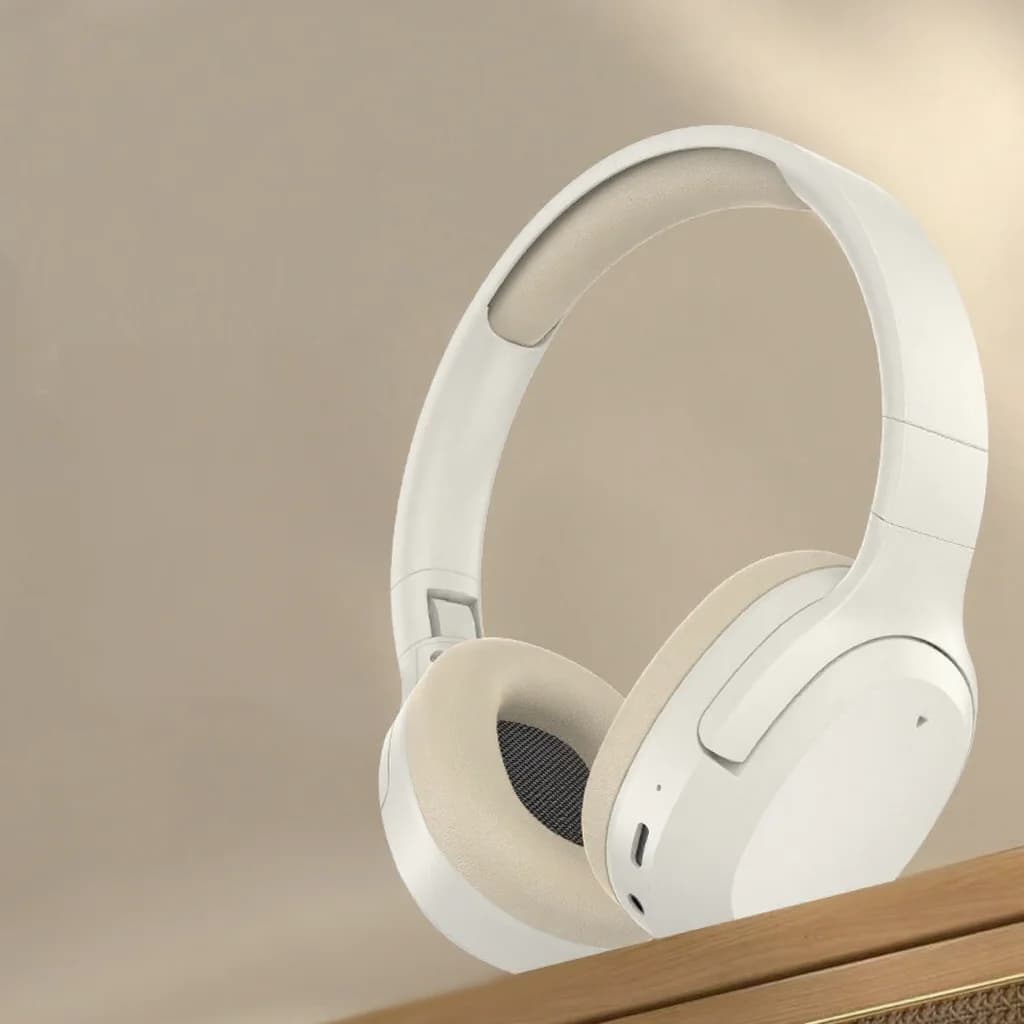 Накладные Bluetooth-наушники с басами, поддержкой AUX и TF-карт