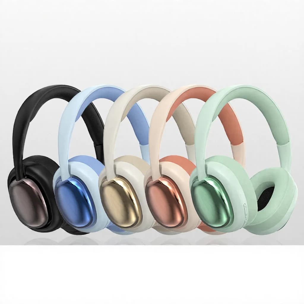 Беспроводные накладные наушники с Bluetooth 5.3 и долгим временем работы