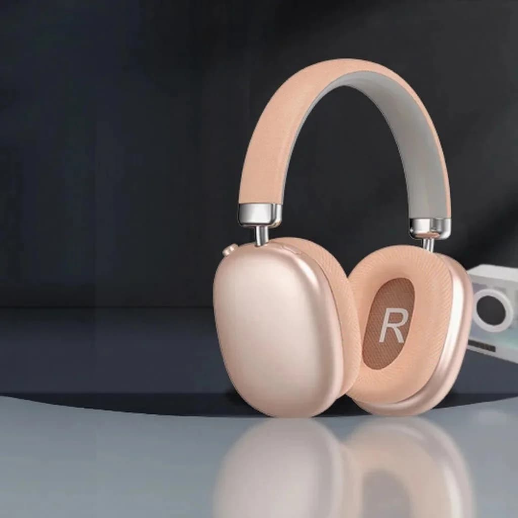 Беспроводные накладные наушники Bluetooth 5.4, складные, с долгим зарядом