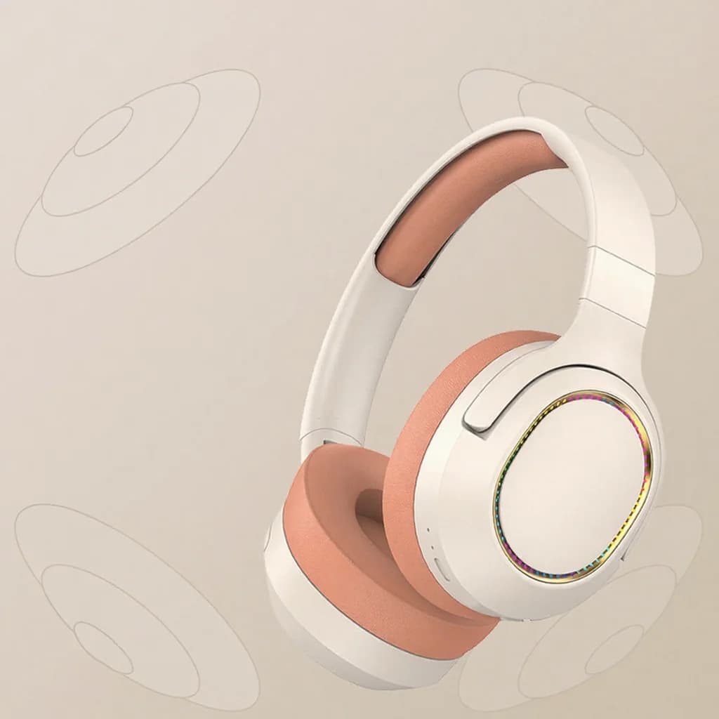 Беспроводные игровые наушники RGB с Bluetooth
