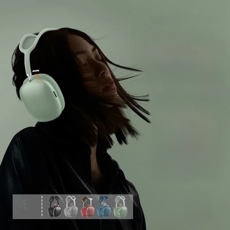Полноразмерные Bluetooth 5.4 наушники с регулятором громкости и FM-радио