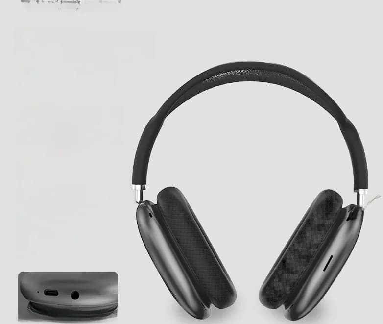 Bluetooth 5.4 накладные наушники с регулятором и FM-радио