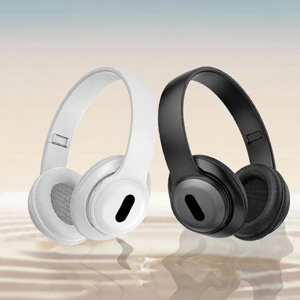 Беспроводные накладные Bluetooth-наушники с FM-радио и слотом для TF-карты