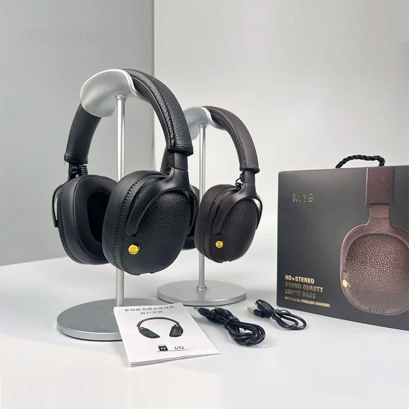 Ретро Bluetooth-наушники с микрофоном