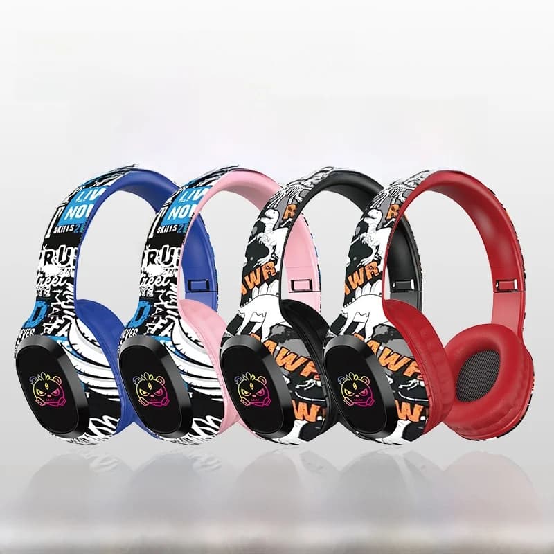 Беспроводные накладные наушники со слотом для TF-карты и Bluetooth