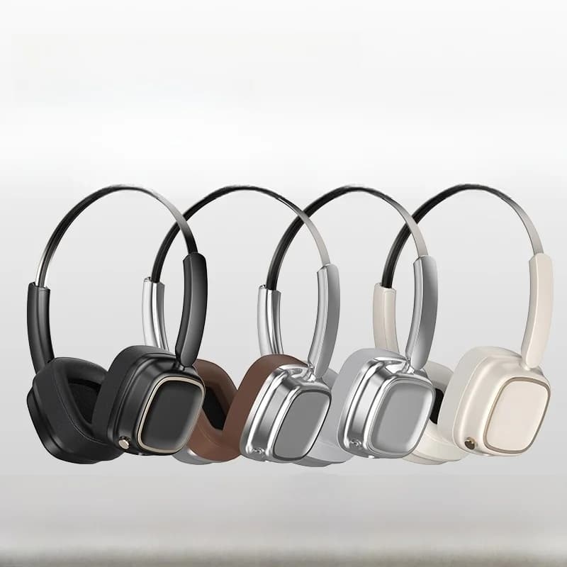 Ретро наушники Bluetooth 5.4, накладные, стерео