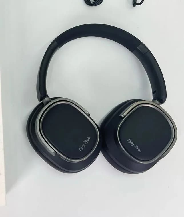 Ретро Bluetooth-наушники накладные с активным шумоподавлением