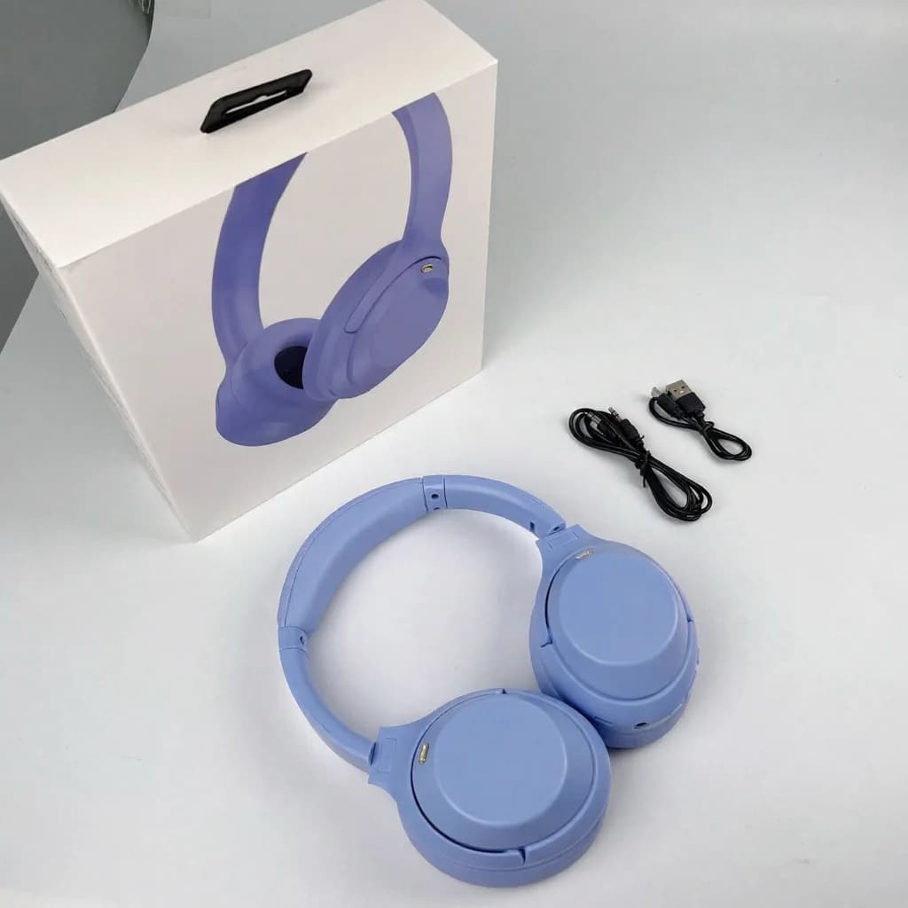 Беспроводные Bluetooth-наушники накладного типа с активным шумоподавлением