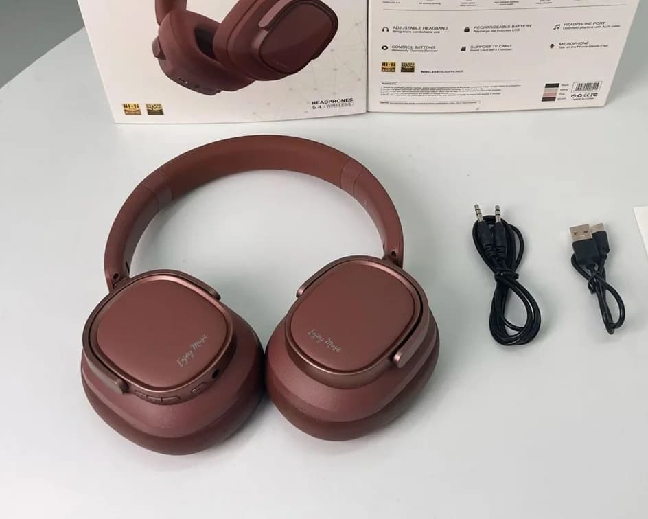 Ретро-наушники с активным шумоподавлением и Bluetooth