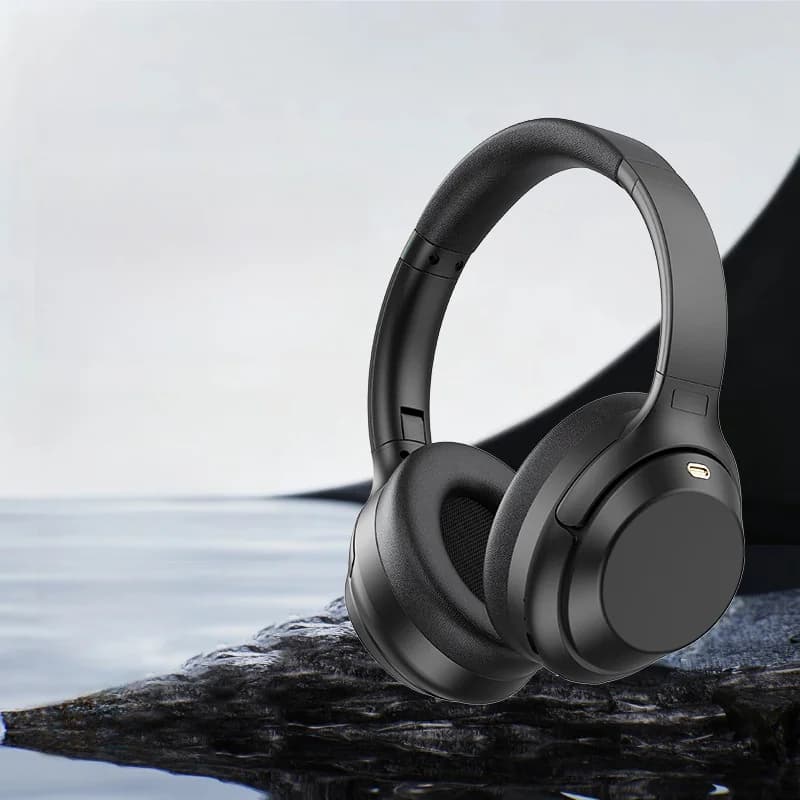 Беспроводные Bluetooth-наушники накладного типа с активным шумоподавлением