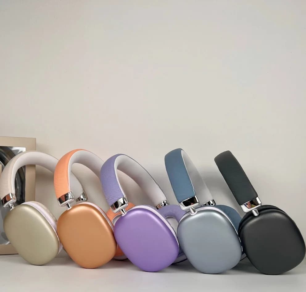 Беспроводные накладные наушники Bluetooth 5.4 с длительным временем работы