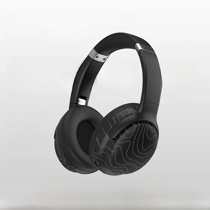 Беспроводные накладные Bluetooth-наушники с FM-радио и шумоподавлением