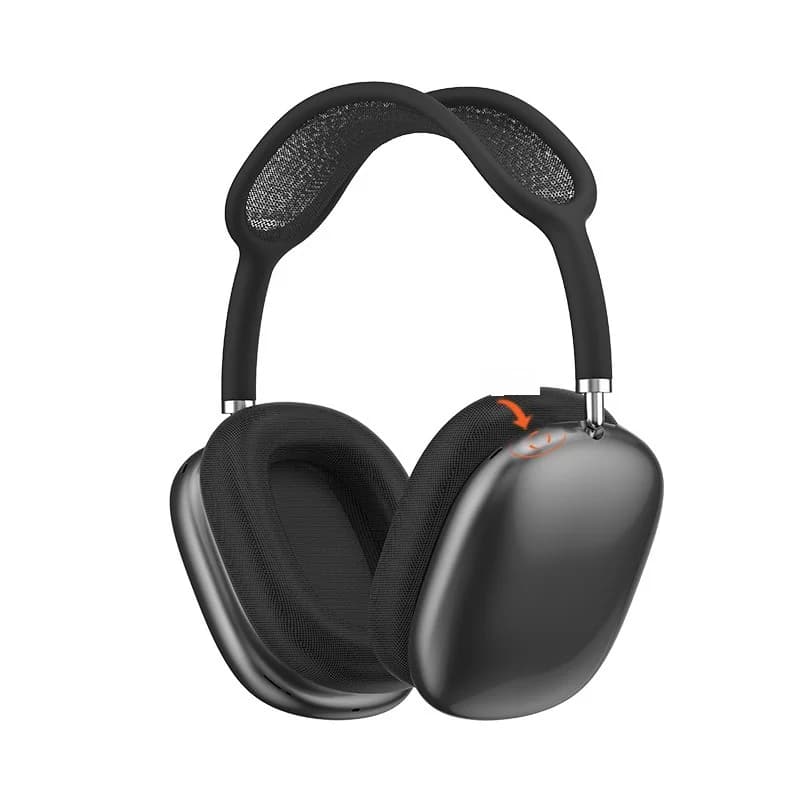 Bluetooth 5.4 накладные наушники с регулятором и FM-радио