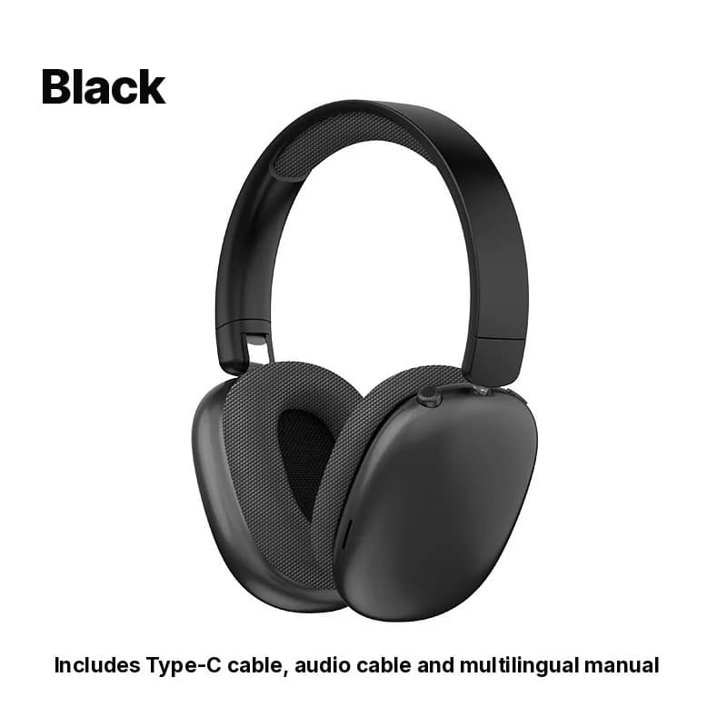 Беспроводные накладные Bluetooth-наушники с FM-радио и слотом для TF-карты