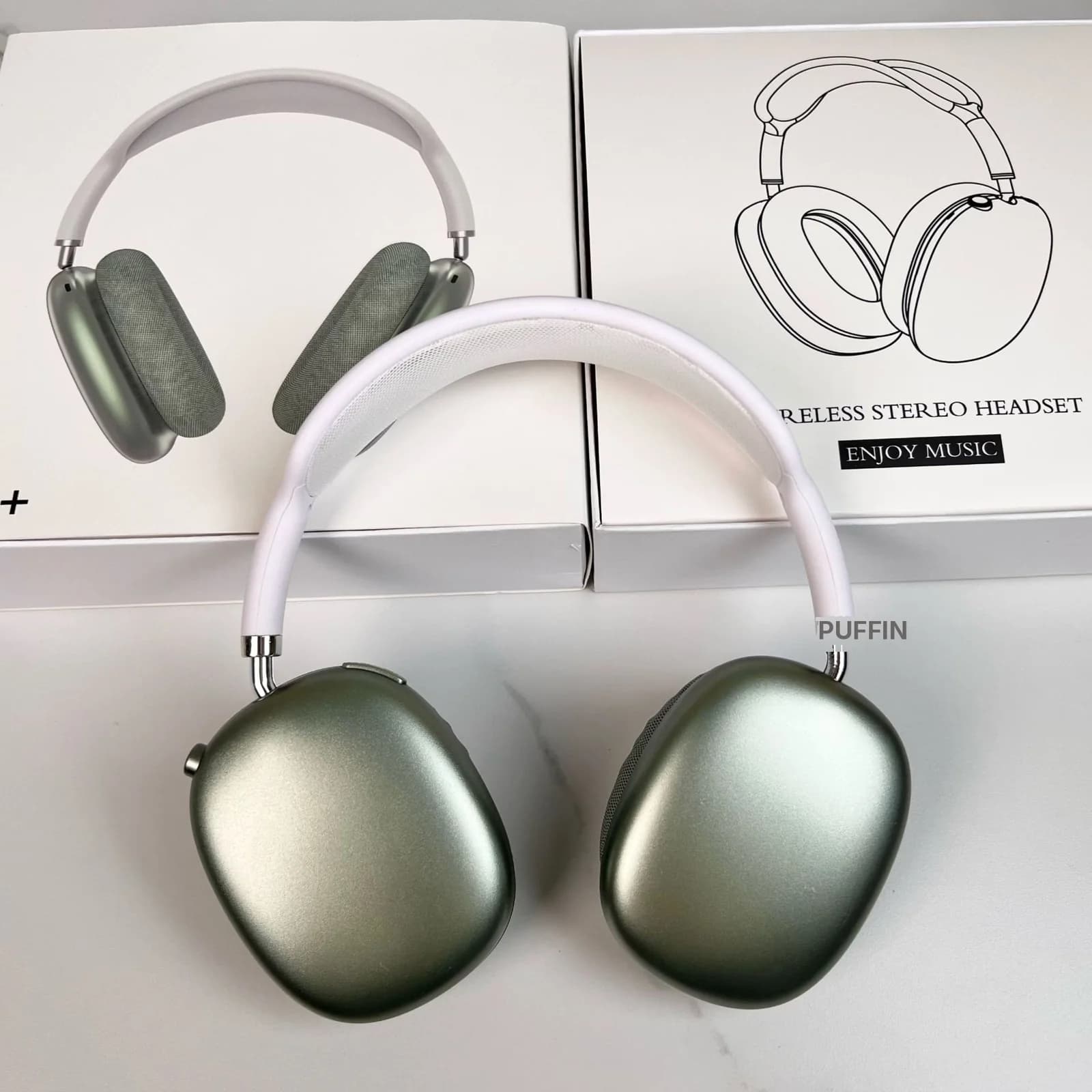 Беспроводные Bluetooth-наушники с FM-радио и слотом для TF-карты