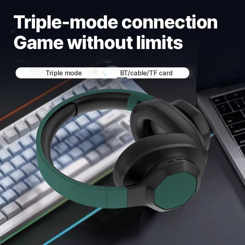 Беспроводные наушники с Bluetooth, FM-радио и слотом для TF-карты