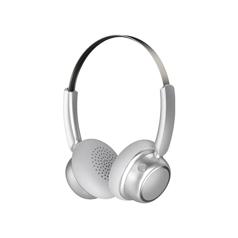 Ретро-наушники Bluetooth с металлическим оголовьем и долгим временем работы